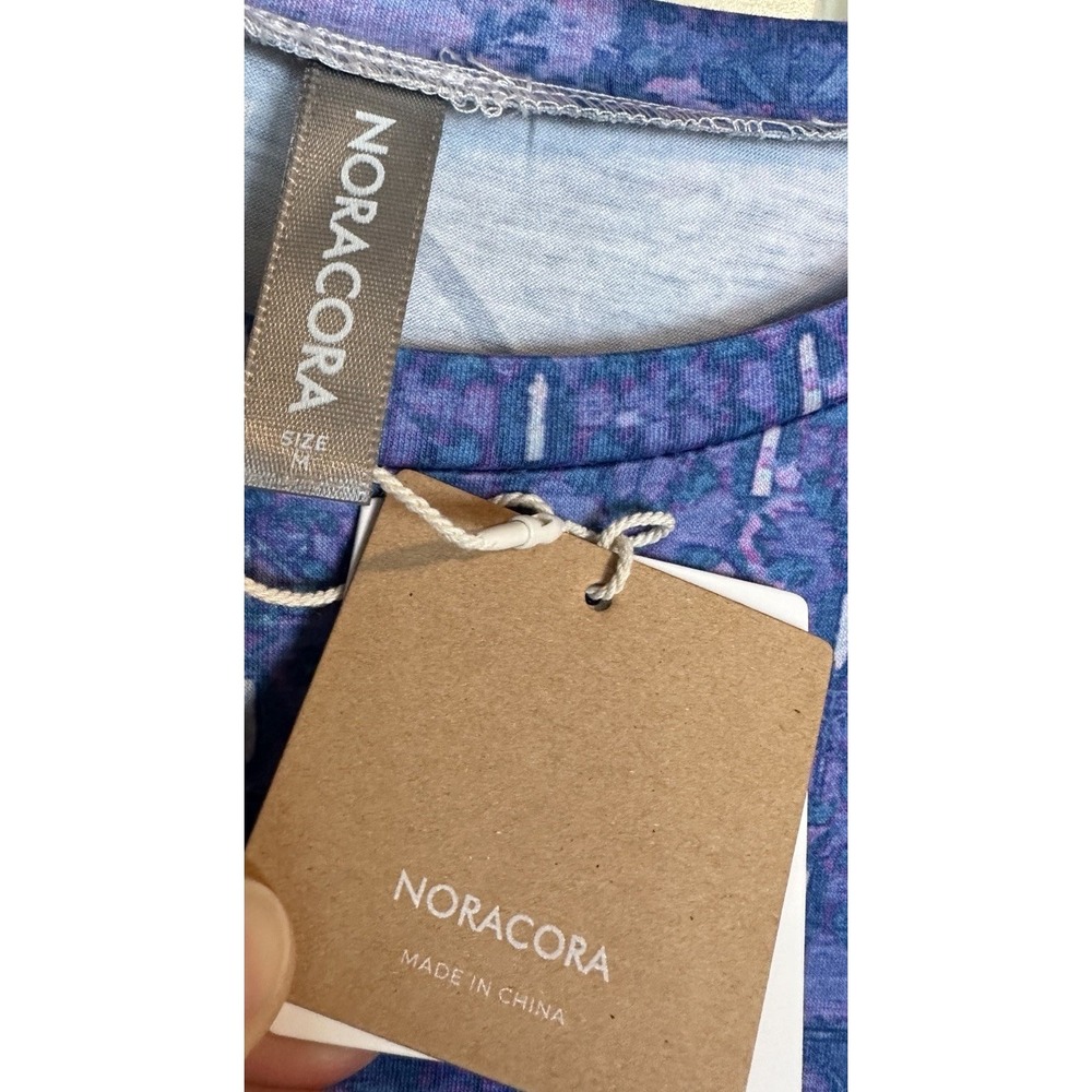 Artsy Top Shirt NoraCora Jersey long sleeve sz M NWT Athleisure sports casual - Picture 2 of 5